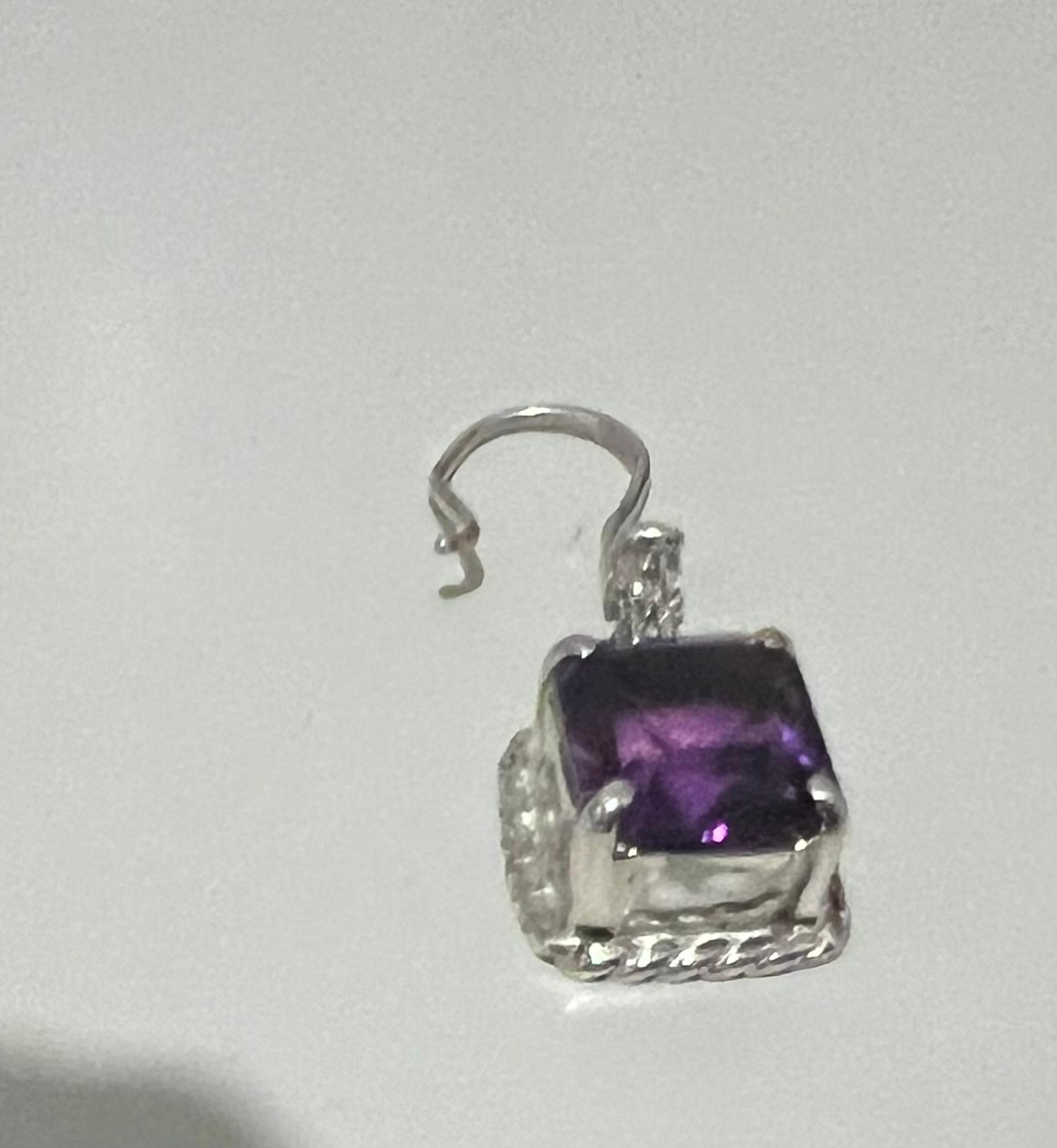 Amethyst earring set