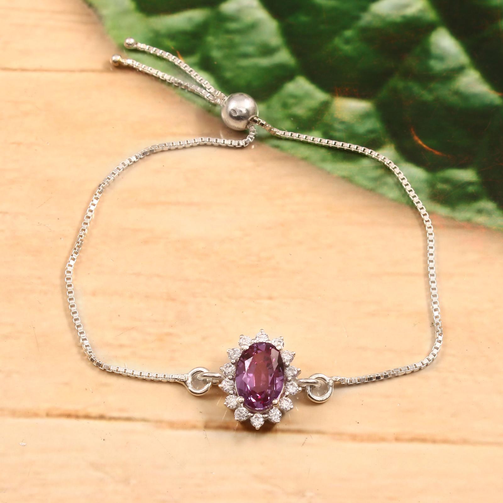 Bracelet  newly add- with alexandrite stone